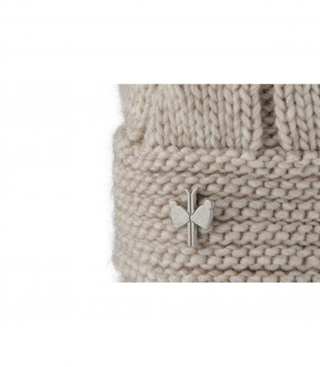 Dames beige muts Dames beige muts